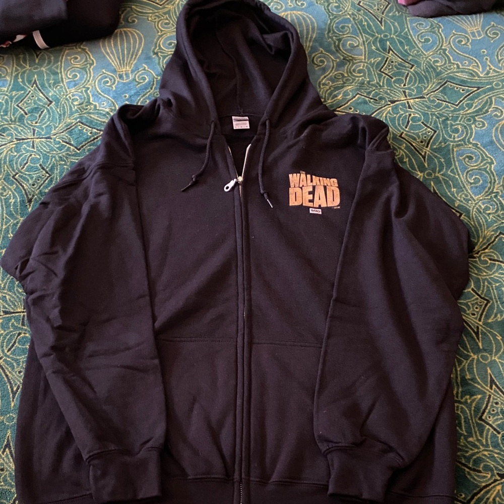 Gildan Black Walking Dead Hoodie